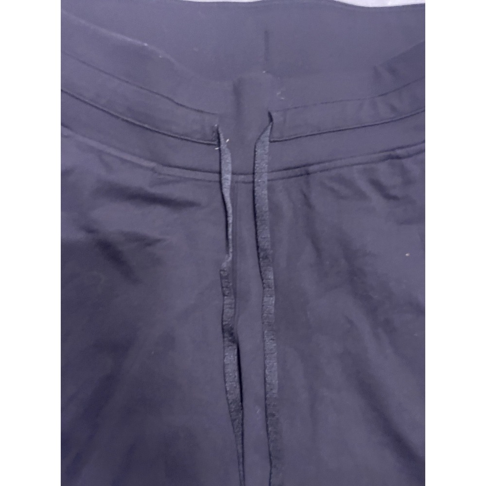 Lululemon Womens 8 Black Joggers Track Pants Tapered Drawstring Gym Workout - Picture 4 of 9